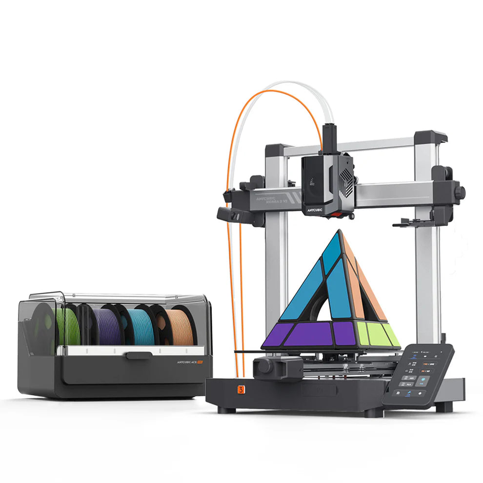 Impressora 3D Anycubic Kobra 3 V2 + ACE Pro – 4 Cores Multimaterial |