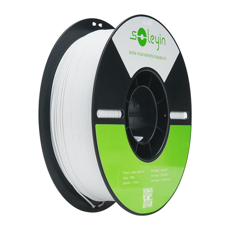 Filamento 3D Creality Soleyin PLA WHITE  1.75mm 1kg