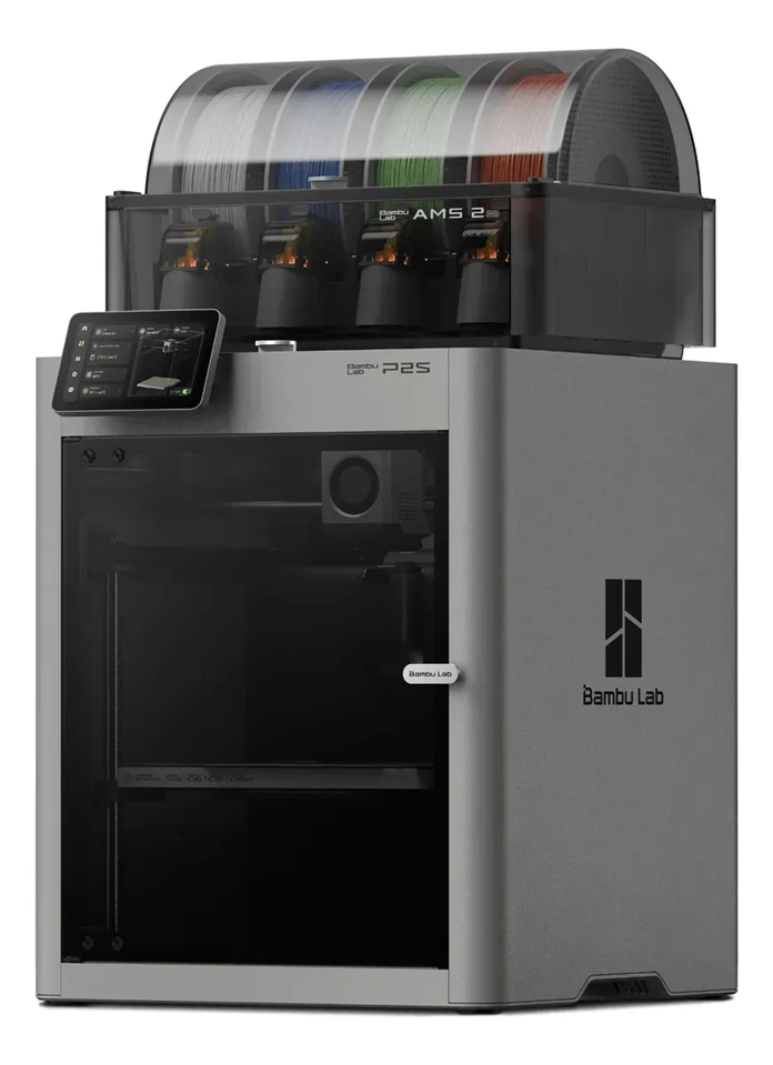 Impressora 3D Bambu Lab P2S Combo | AMS 2 PRO Multi-Material