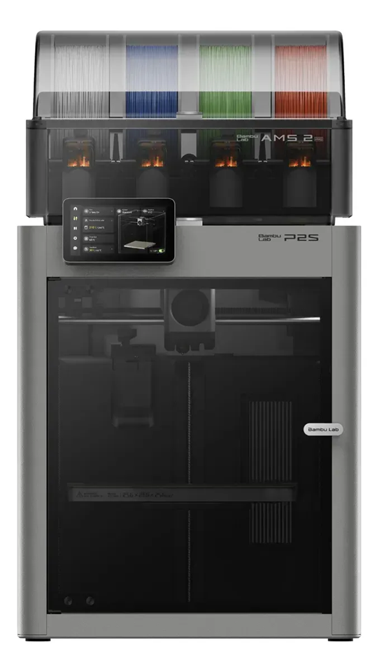 Impressora 3D Bambu Lab P2S Combo | AMS 2 PRO Multi-Material