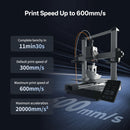 Impressora 3D Anycubic Kobra 3 V2 Combo – 4/8 Cores Multimaterial | Até 600 mm/s | NIC 3D