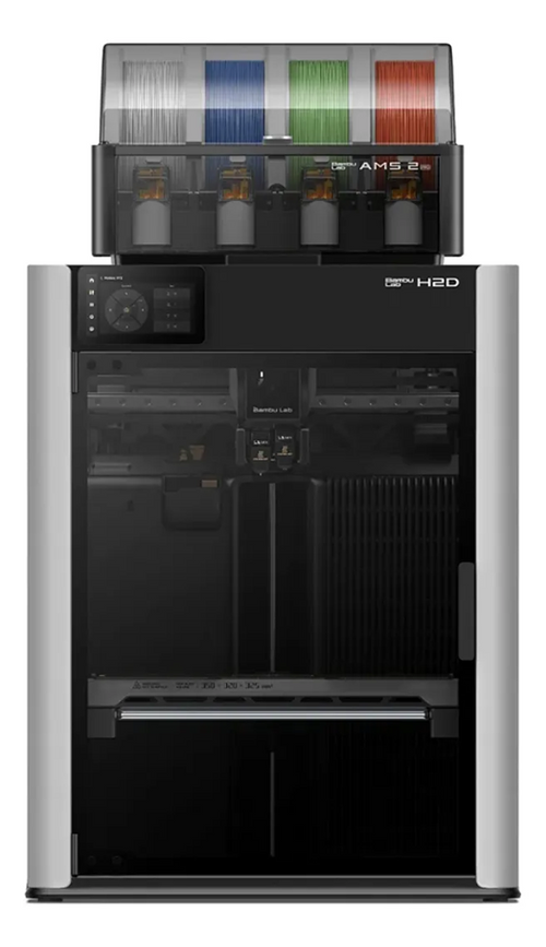 Bambu Lab H2D Combo com AMS 2 | Impressora 3D Industrial | NIC 3D
