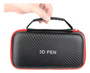 Estojo Para Transporte De Caneta 3d - Vermelho