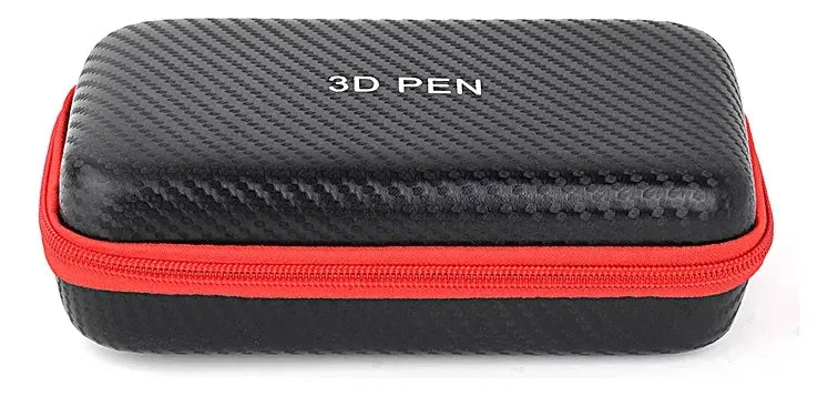 Estojo Para Transporte De Caneta 3d - Vermelho