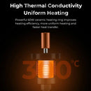 Kit Hotend para Creality Ender 3 KE e K1 bloco cerâmico tensão de operação 24v