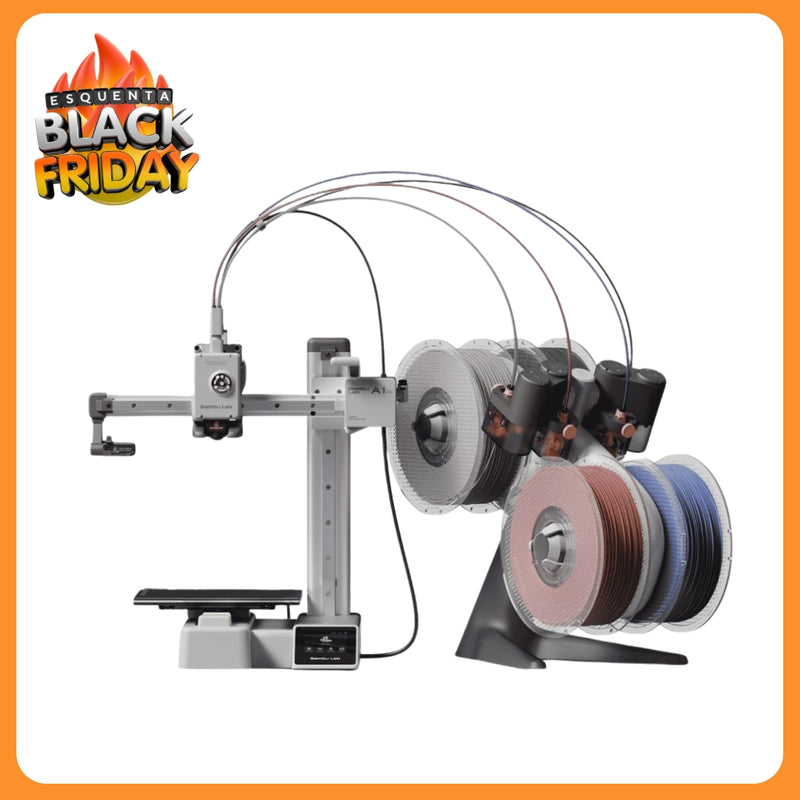 Impressora 3D Bambu Lab A1 Mini Combo - Compacta Multi-Cor