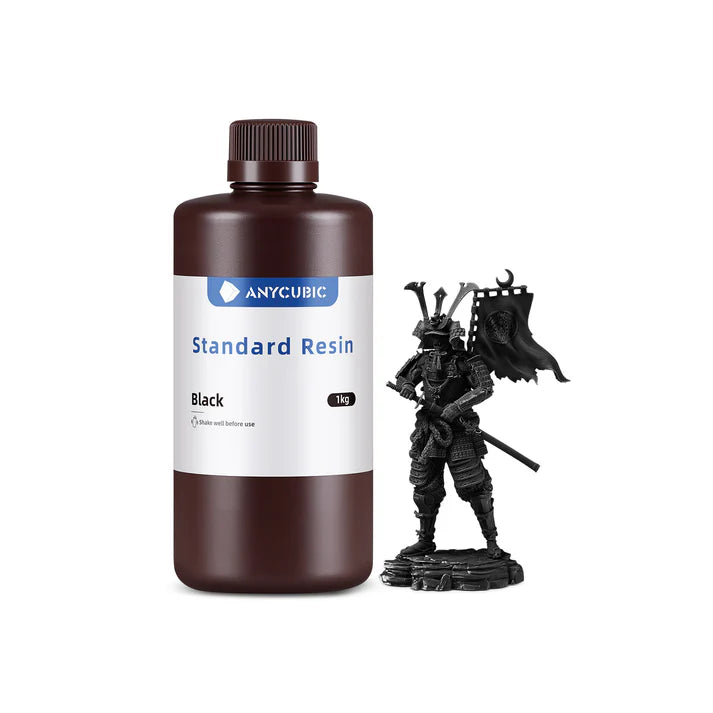 Anycubic Standard Resin 1 kg – Resina UV 405 nm | Alta Precisão e Confiabilidade